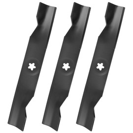 532180054 Mower Blades Compatible with Hus qvarna 48" Cut Deck, 173920 High Lift Blades Fit Hu sqvarna YTH24V48 YTH2348/Pou lan Pro PB20VA48, Replace 180054 532173921 532180055 917532173921, 3 Pack