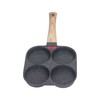 Egg Frying Pan Heat Sensitive Silicone Aluminium Pancake Frying Pan