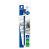 Staedtler Eraser Pencil with Brush, White, Blue, 1 Count (Pack