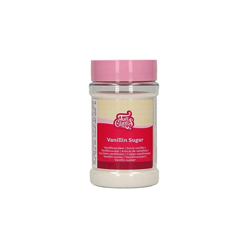 FunCakes Vanillin Sugar: zucchero al gusto di vaniglia, utilizzare in