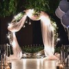 Trimming Shop Organza Roll Snow Sheer Glitter Fabric Elegant Decorative