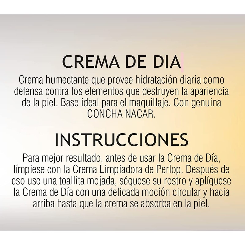 Concha Nacar Concha Nacar Crema De Dia No.1, Day Cream