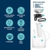 Infusion Pro Glass Fruit Infuser Water Pitcher, Heat Resistant for