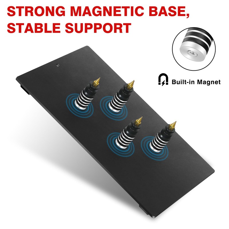 Magnetic Helping Hand, Soldering Helping Hands, 4 PCB Pillars Circuit
