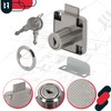 KOTARBAU® Set of 2 Furniture Locks for Screw-On Furniture Doors