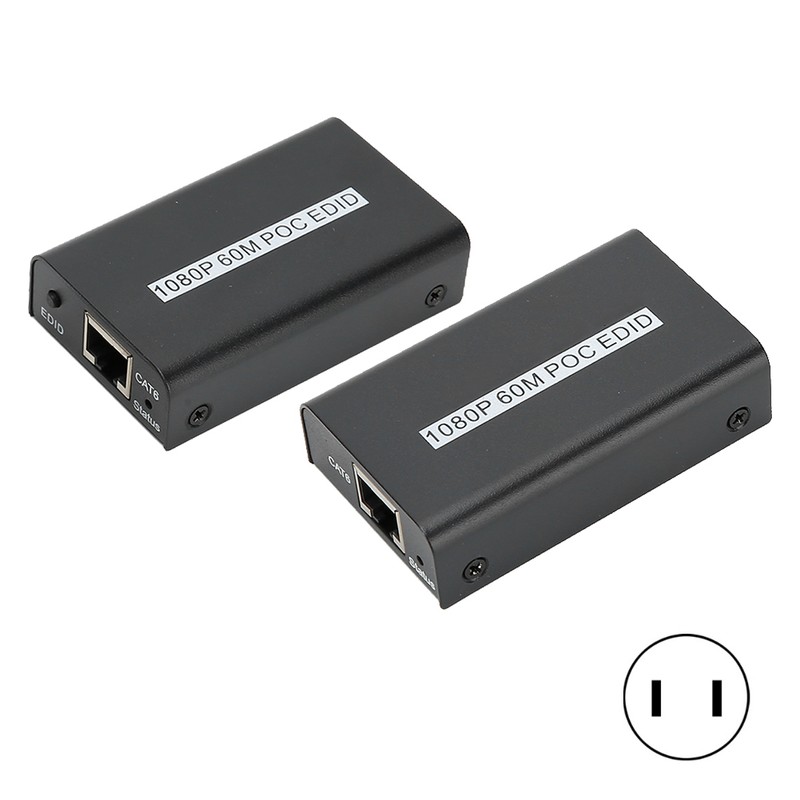 60M HD Multimedia Interface Single Cable Extender HDMI Network Transmission