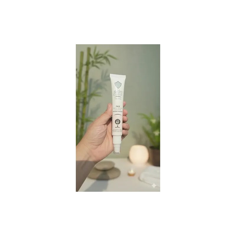 Protector Solar Facial Mineral Con Ácido Hialurónico Fps 50