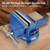 HYCHIKA Bench Vise, Utility Combination Pipe Home Vise, Swivel Base