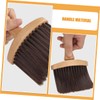 PACKOVE Wood Handle Soft Brush for Men's Beard Hairdressing Salon