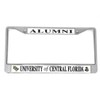 University Of Central Florida Alumni On White License Plate Frame