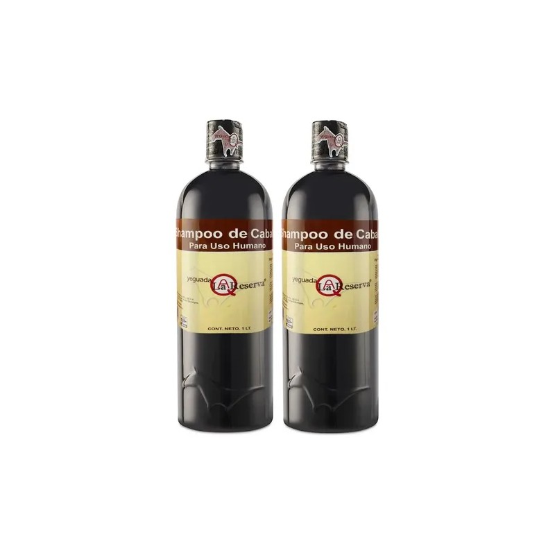 2 Shampoo Del Caballo Para Uso Humano Yeguada Reserva