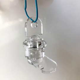 Drawer Cabinet Cam Lock, Acrylic Plastic Cam Lock Latch Lock Display Cabinet Lock & Key Transparent