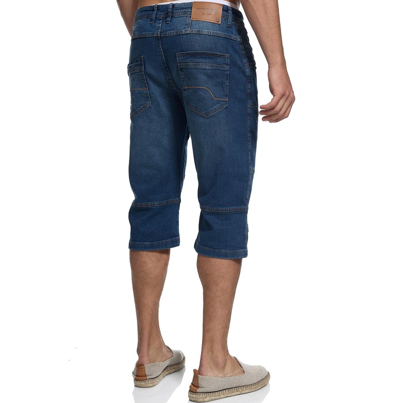 Indicode Men's Fortune Denim 3/4 Stretch Shorts - xxl