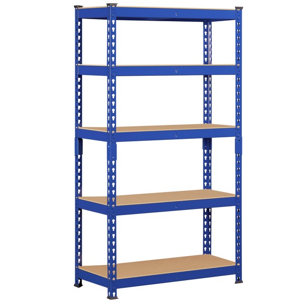 Yaheetech Storage Shelves 5 Tier Garage Shelving Heavy Duty Garage