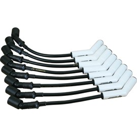 AIP Electronics DRAGON FIRE PERFORMANCE 12.5" 8.5mm High Temp CERAMIC Spark Plug Wire Set for 1999-2020 Chevy GM LS1 LS2 LS3 LT V8 Replaces 9070C OEM Fit PWJ144