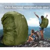 SINAIRSOFT Backpack Rain Cover 80L waterproof sunscreen Green