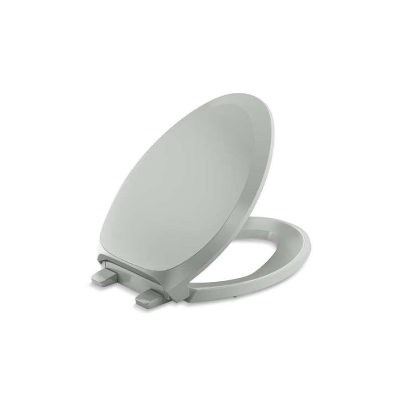 KOHLER French Curve Ready Latch Quiet-Close Elongated Toilet Seat