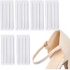 6 Sheets 24 Pcs Silicone Gel Heel Grips Heel Liners