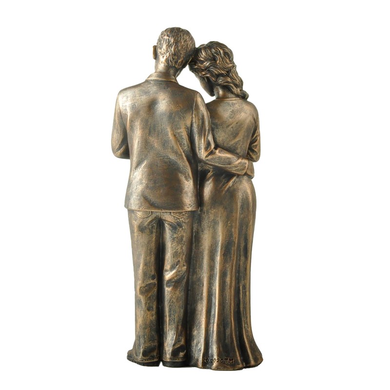 JFSM INC. Praying Husband and Wife Figurine – 8" Resin