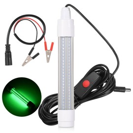 144 LED Submersible Fishing Light Underwater Fish Finder Lamp Night Fishing Lure Bait Light Fish Attracting Light
