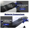 xitomer Motorcycle Leather Lower Seat Cover Comfort Cushion Fit For