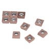 10Pcs Carbide Turning Inserts Cutters DIY CNC Lathe Wood Cutting