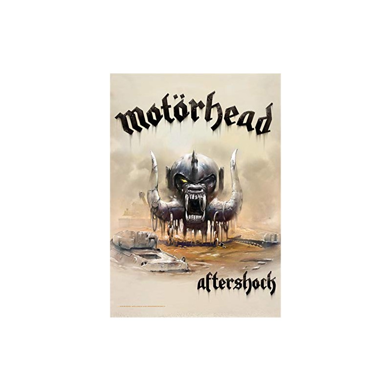Motorhead Aftershock Flag # 2 Poster Flag Fabric Poster Flag
