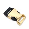 Ganzoo Metal Plastic Click Clasp, Set of 2, 5/8 Inch