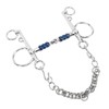 Horse Mouth Bit 125mm Stainless Steel Horse Snaffle Bit for