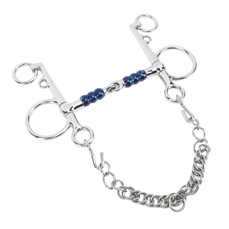 Horse Mouth Bit 125mm Stainless Steel Horse Snaffle Bit for