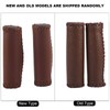 MAGT Bicycle Grips, 1 Pair Faux Leather Bicycle Handlebar Grips