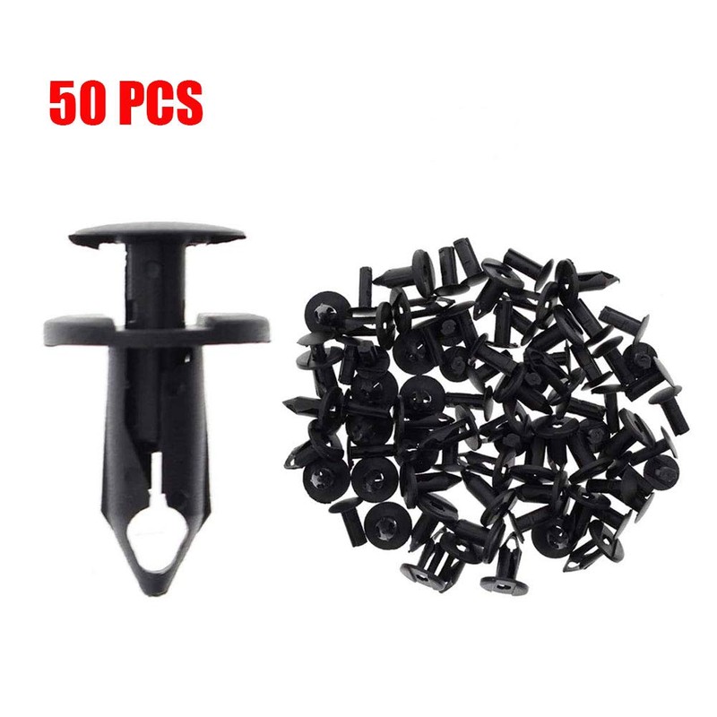 SaiDeng 50pcs Car Push Rod Clip 8mm Clip 5/16 Inch