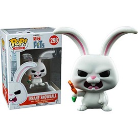 Funko Pop! Movies Illumination Presents The Secret Life of Pets #298 Crazy Snowball Vinyl Figure