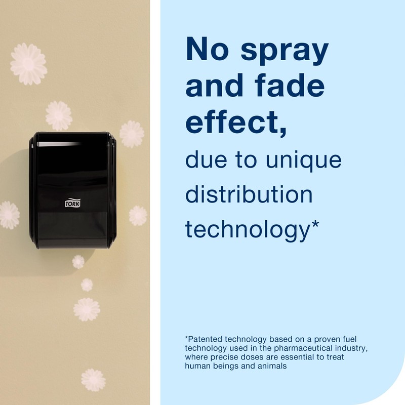Tork Constant Air Freshener Dispenser Black A3, Elevation Range, 1