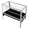 Livestock Feed Trough 2-in-1 Grain & Hay Feeder for Goats