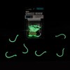 BKK Heavy Circle Hooks Glow Bulk Pack 8/0 Qty 25