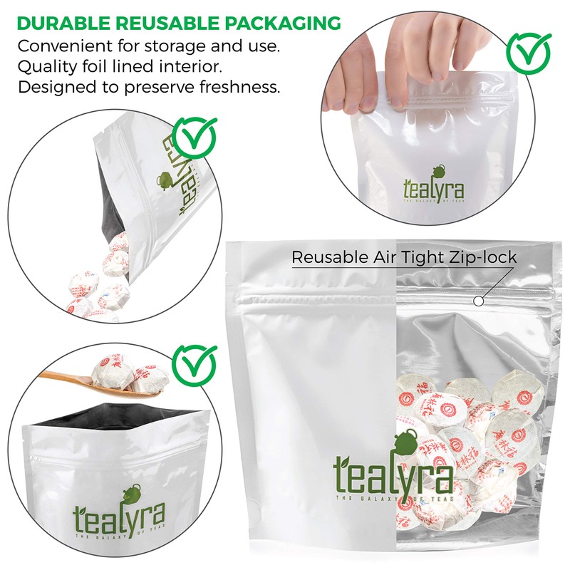 Tealyra - Pu Erh Menghai - Ripe Tuo Cha Mini