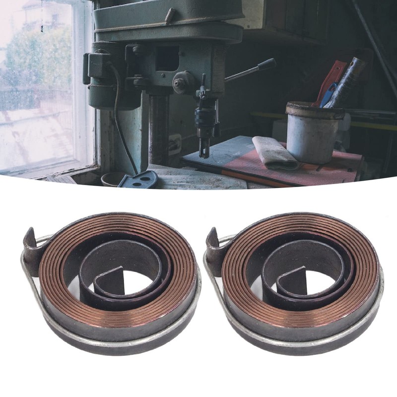 Drill Press Return Spring Return Screw Spring for Bench Drill