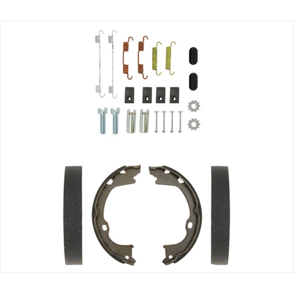 Centric, Dynamic Friction Rear Emergency Parking Brake Shoes Spring Kit