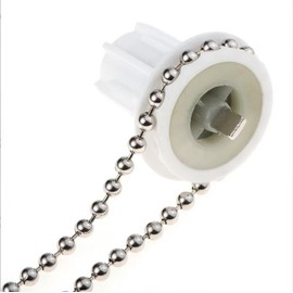 Luanxu 4.5 mm Stainless Steel Endless Chain for Blinds & Shades, Continuous Blind Chain (Drop 49"), Fix or Replace for Broken Roller Shade Chain, Great Pulling Force & Rustproof (#10, 3 Meters)