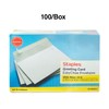 Staples Self Seal Greeting Card Envelopes, 5.75" x 8.75", White