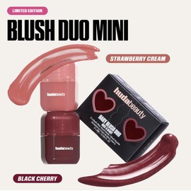 Huda Beauty Baby Blush Duo Rose And Berry, 2x2ml