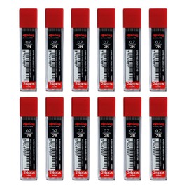 rOtring 0.7mm 2B Super Polymer Pencil Lead - 288 Leads - Box of 12 Tubes - Refills for Mechanical Pencils
