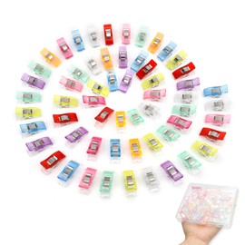 50Pcs Sewing Clips,Sewing Clips For Fabric,Fabric Clips,Sewing Accessories,Quilting Accessories,Plastic Clips,Sewing Accessories Dressmaking,Mini Clips,Sewing Gadgets,Sewing Supplies,Fabric Pins