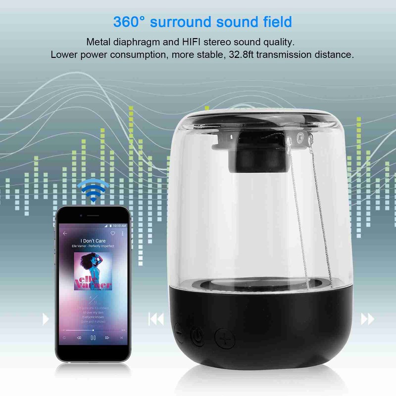 Bluetooth 5.2 Wireless Speaker Noise Reduction HIFI Stereo Sound Subwoofer