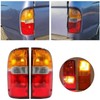 HECASA Tail Light Compatible with 1995-2000 Toyota Tacoma Pair Signal
