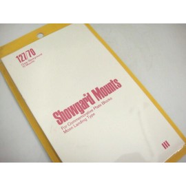 Showgard Clear Stamp Mounts 127/70 Moon Landing Plate Blocks Pack 10 NOS (m61)