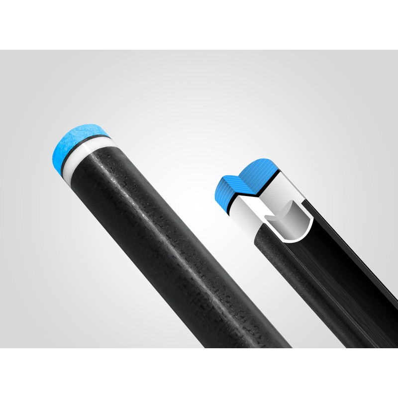 EVO Royale Glassfiber Pool Cue Stick, Low Deflection Pool Sticks