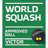 Victor Squash Ball – Red – Single Box