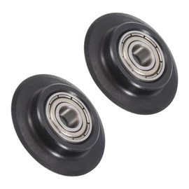PATIKIL 30mm OD x 6mm ID x 10mm T Replacement Cutter Wheels, 2 Pack for 4mm to 32mm Pipe Tubing Cutter, Black
